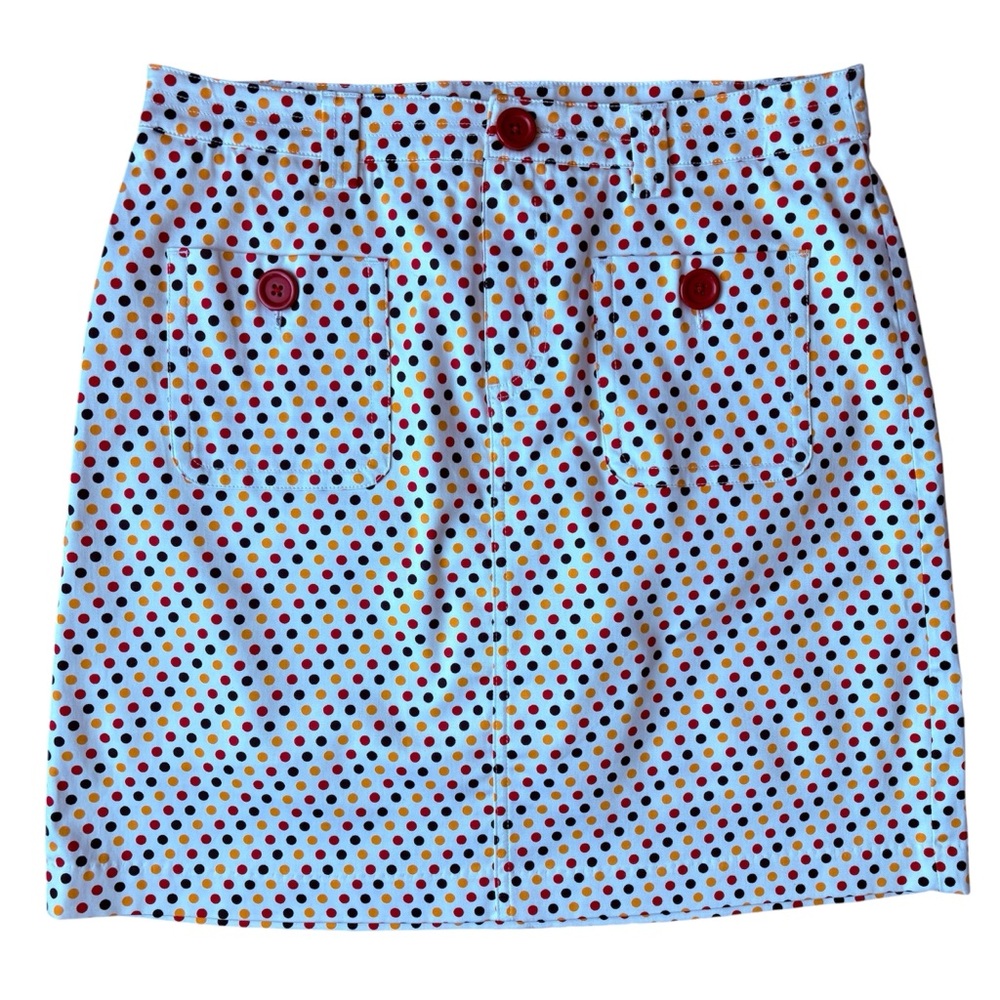 Fairway & Greene Golf Skort Size 4 Polka Dots Skirt Pickleball Activewear